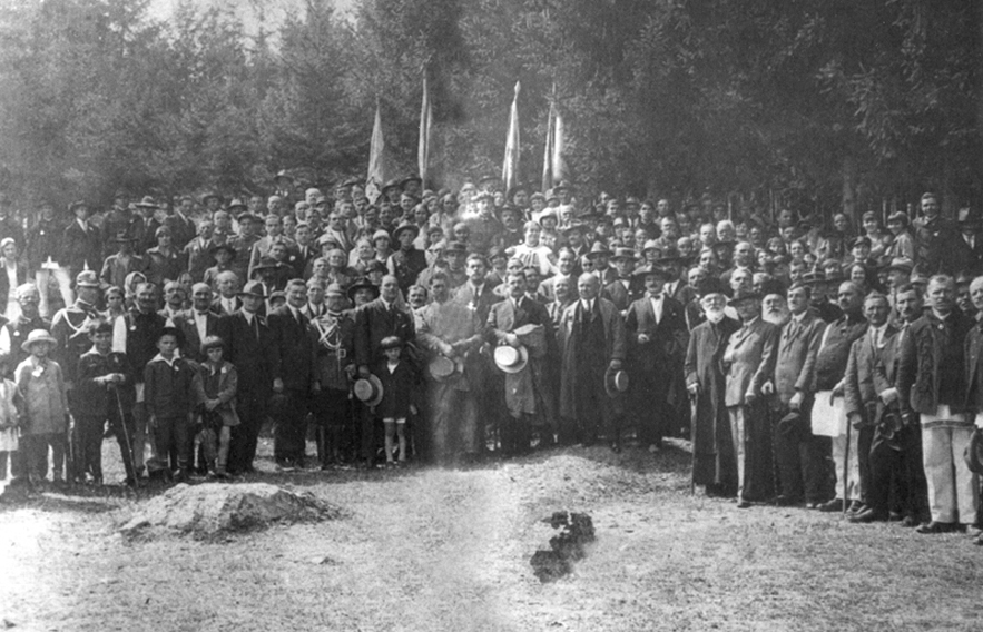 Sărbătorirea centenarului Băilor Pucioasa 3 septembrie1928